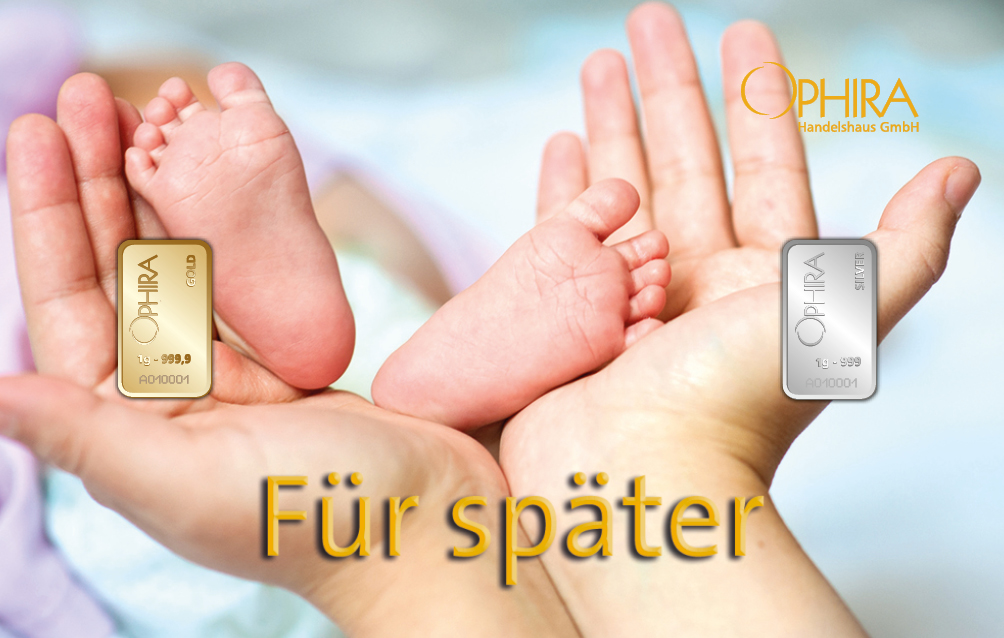 Für Später Gold und Silber
